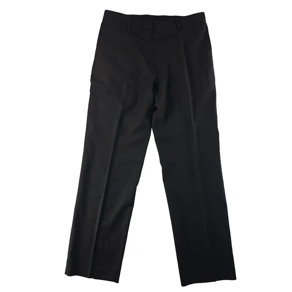 Banana Republic Wool Pants Flat Front Mid Rise  35x34 Classic Fit Lined